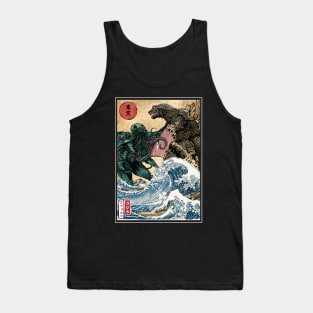 King of the Monsters vs Great Old One Tank Top